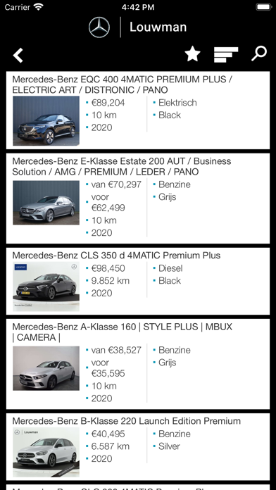 Louwman Mercedes-Benz Screenshot