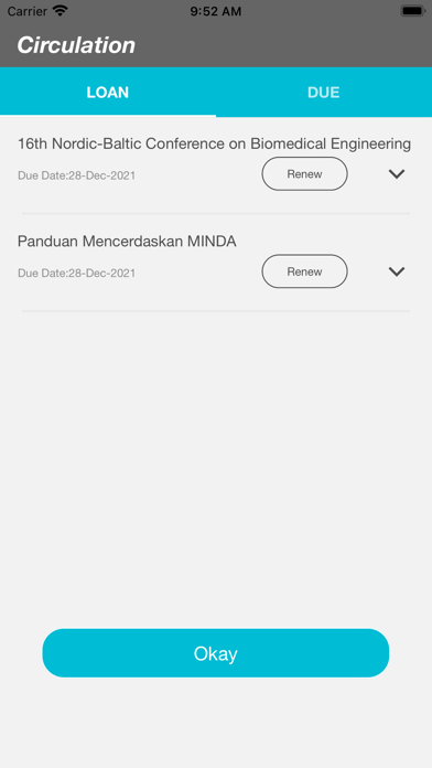 libraryPal@WISERF Screenshot