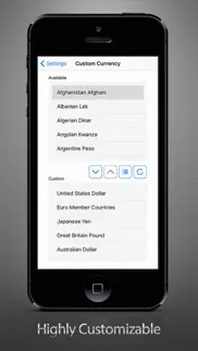 conversion calculator + iphone screenshot 3