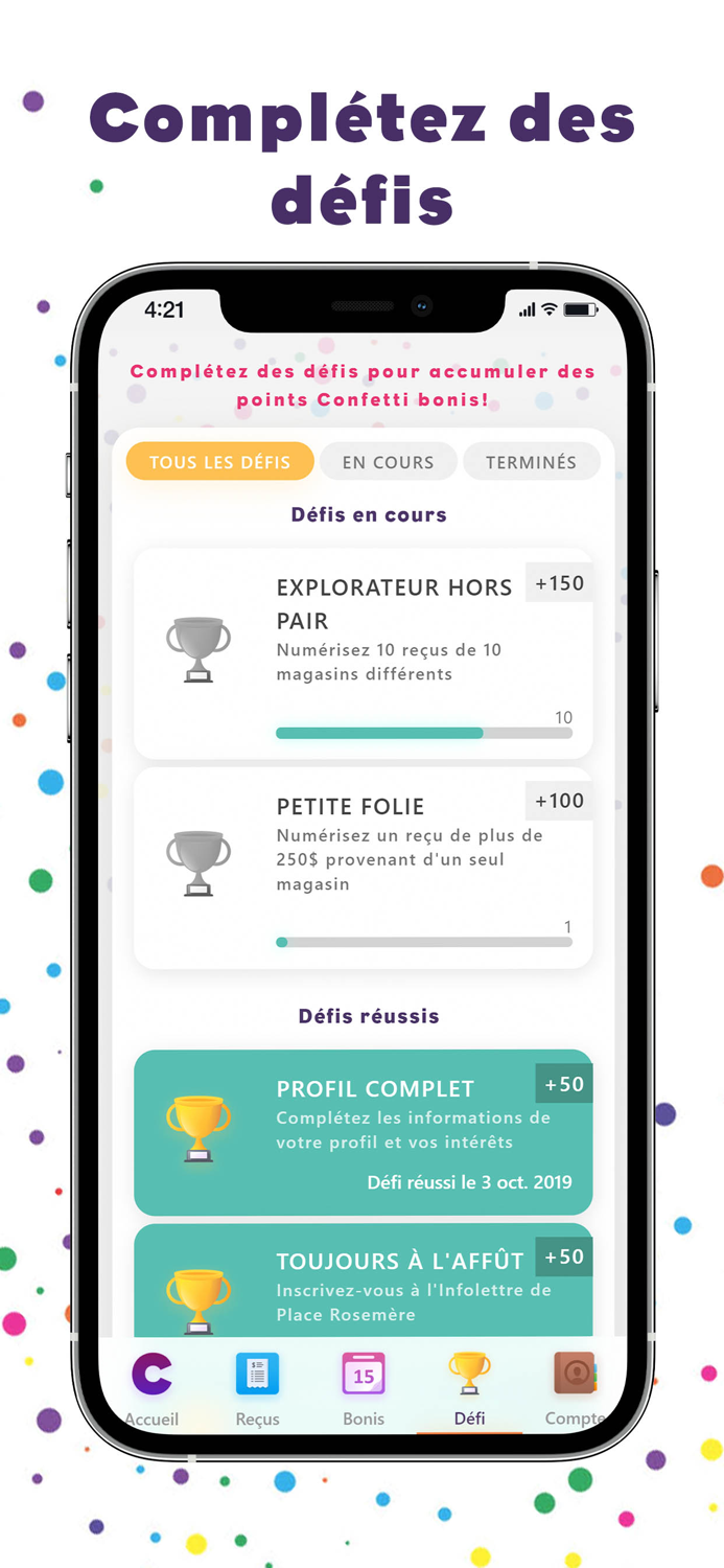 Place Rosemère Confetti