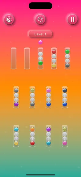 Game screenshot Bubble Swipe Color Sort mod apk
