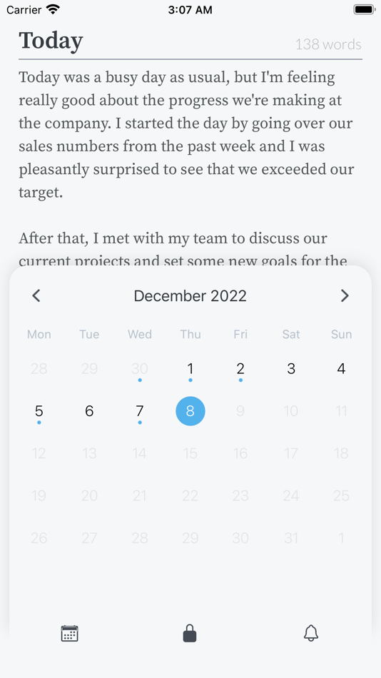 #6. Journaling App (iOS) 由: Domen Bukovac