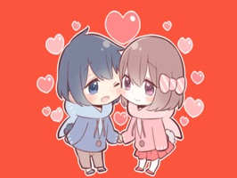 Couple in love Stickers part 2