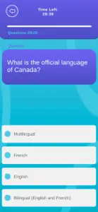 Canada Citizenship Prep Test screenshot #5 for iPhone