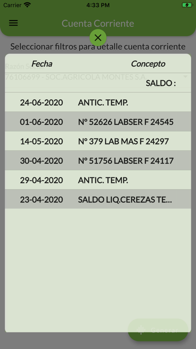 Screenshot #1 pour Frusan Productores