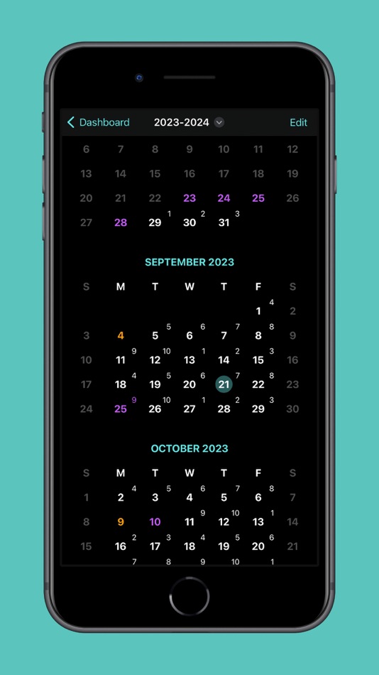 #1. School Calendar (iOS) 由: Jean-François Pérusse