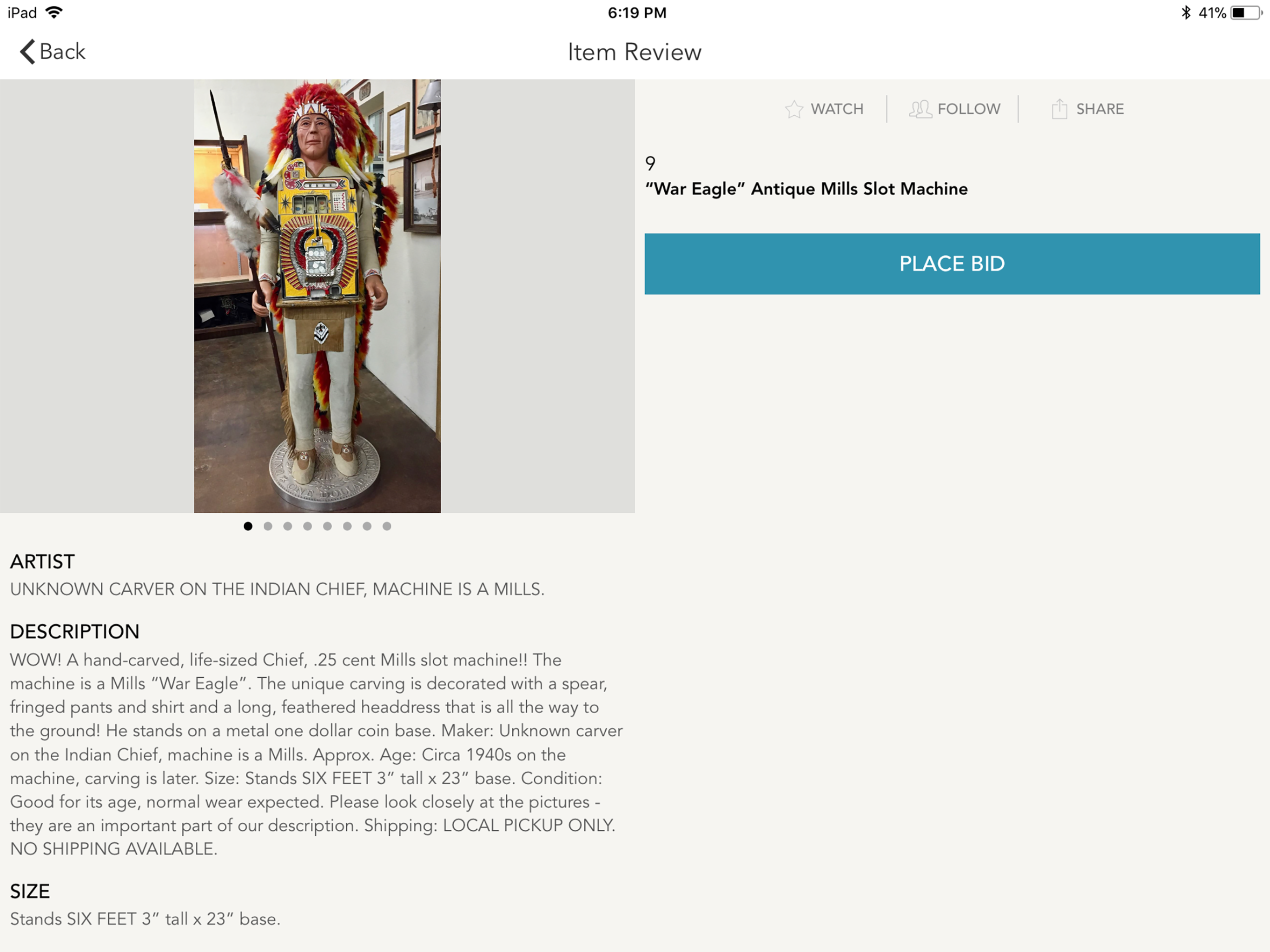 Western Trading Post Auction