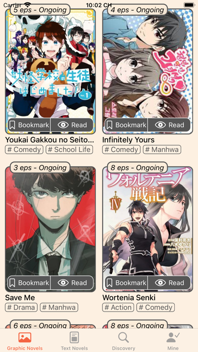 Manga Reader: Webtoon Comics Screenshot