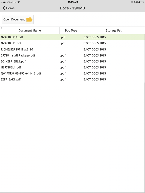 CabinetTrac Field Manager iPad screenshot 3 - Business app