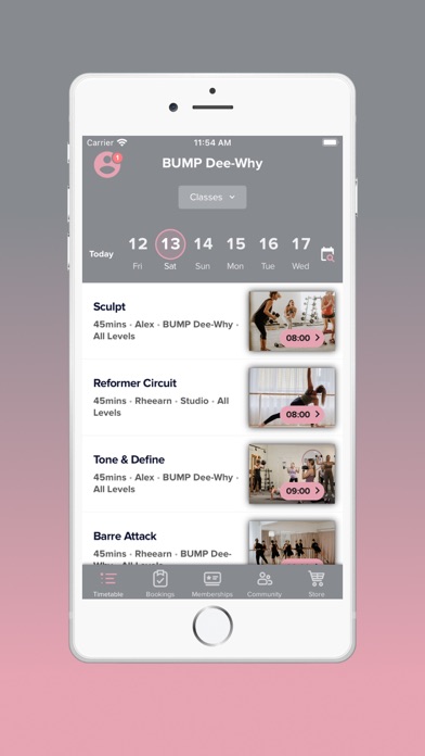 Bump Health & Fitness Screenshot