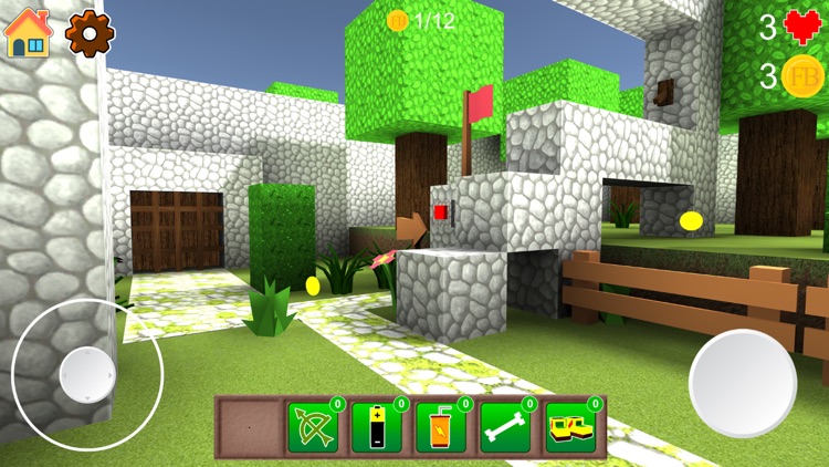 Find The Button Craft Game