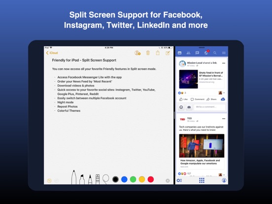 Screenshot #5 pour Friendly Social Browser