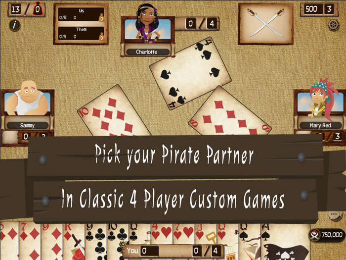 Spades Cutthroat Pirates