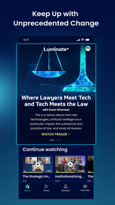 Luminate+ (CLE for Lawyers) Screenshot