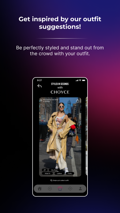 CHOYCE - Styled in Seconds Screenshot