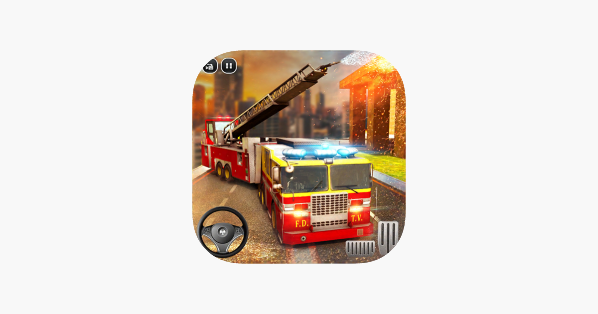simulador camión bomberos en