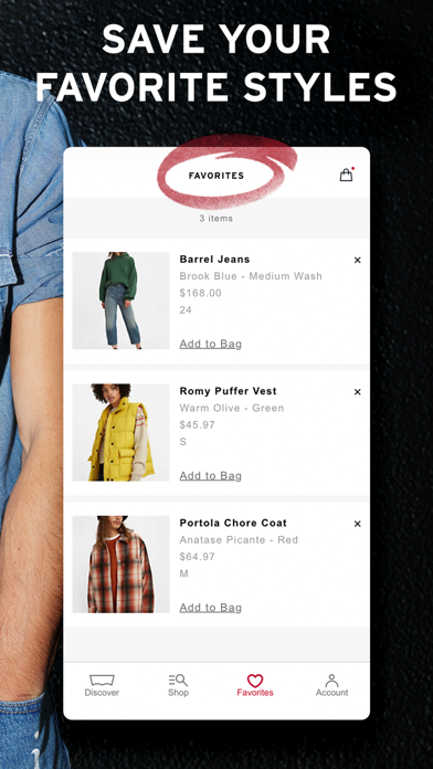 Levi's - Shop Denim & More Screenshot