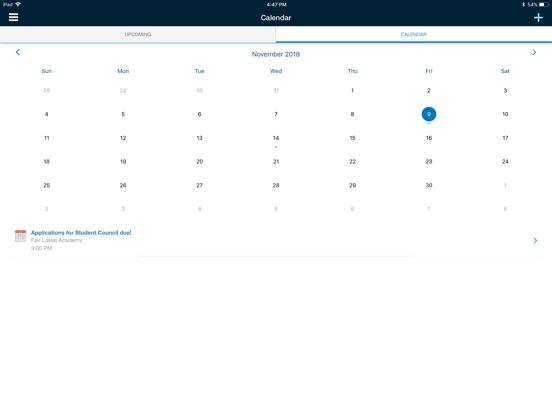 Schoology iPad app afbeelding 6