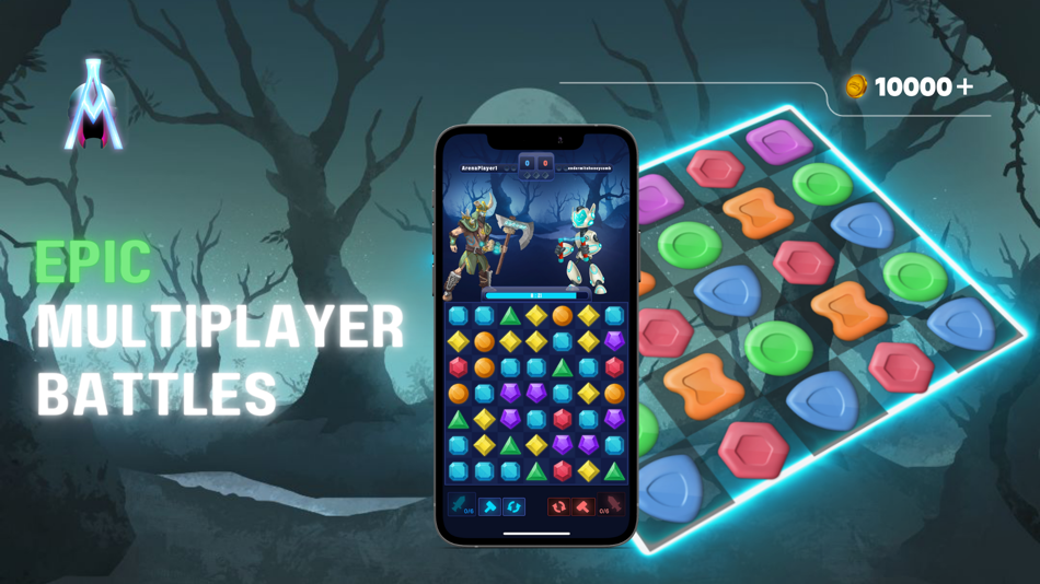 #2. Arcane Merge - Puzzle game (iOS) By: Sambrela LLC