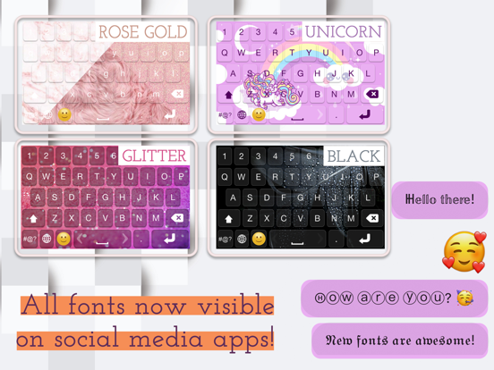 KeyPro – Keyboard Themes Fonts iPad screenshot 5 - Utilities app