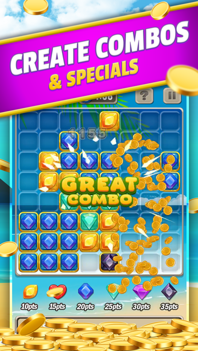 Jewel Blitz: Block Puzzleのおすすめ画像4