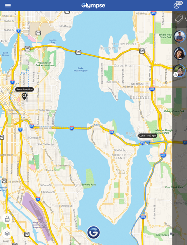 Screenshot #4 pour Glympse -Share your location