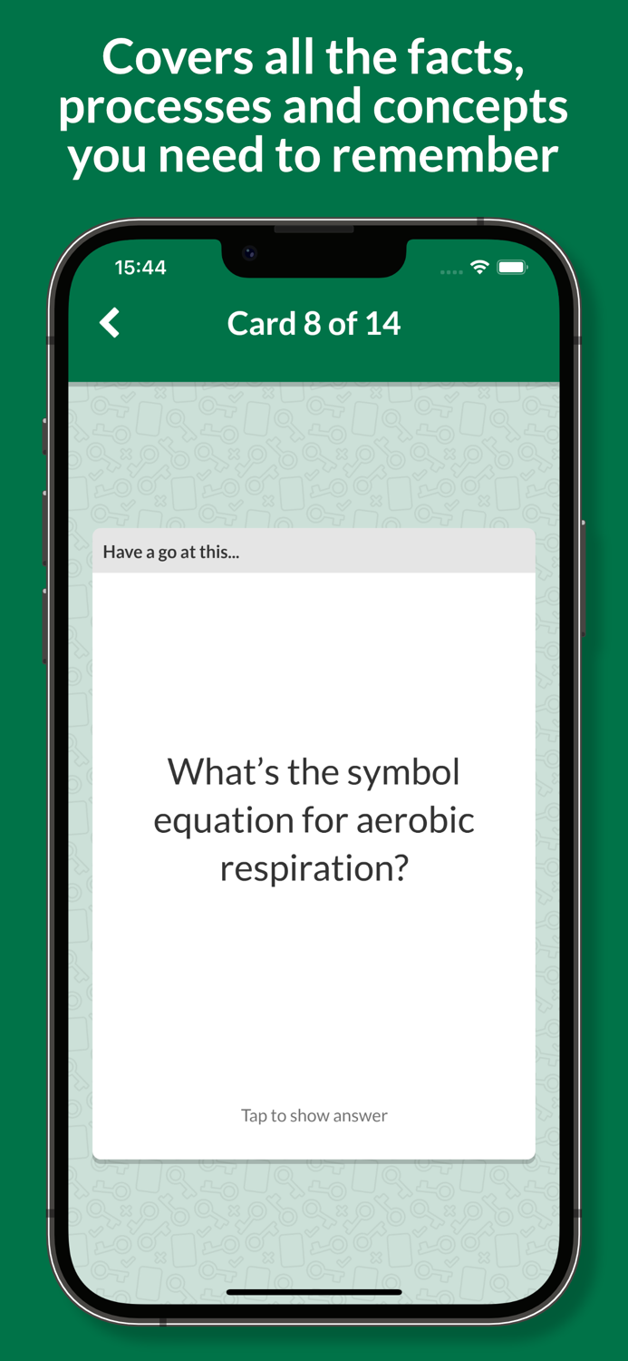 Key Cards GCSE AQA Biology