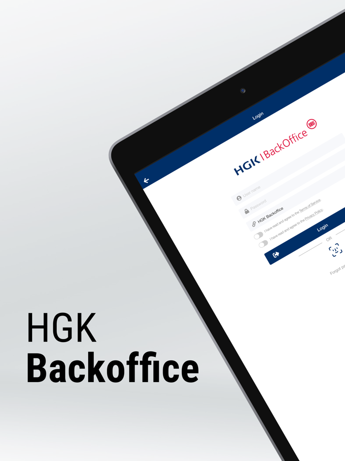 HGK BackOffice