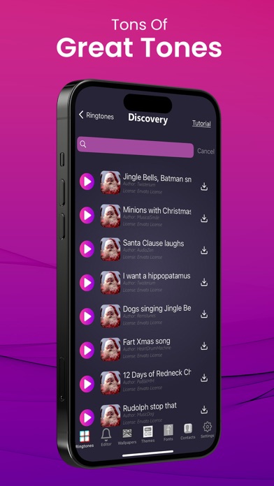 Ringtones: for iPhone Screenshot