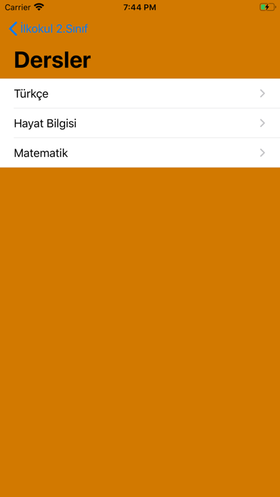 Test Merkezi İlkokul 2.Sınıf Screenshot