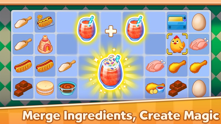 Merge Cooking : Cooking Games