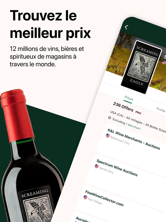 Screenshot #4 pour Wine-Searcher