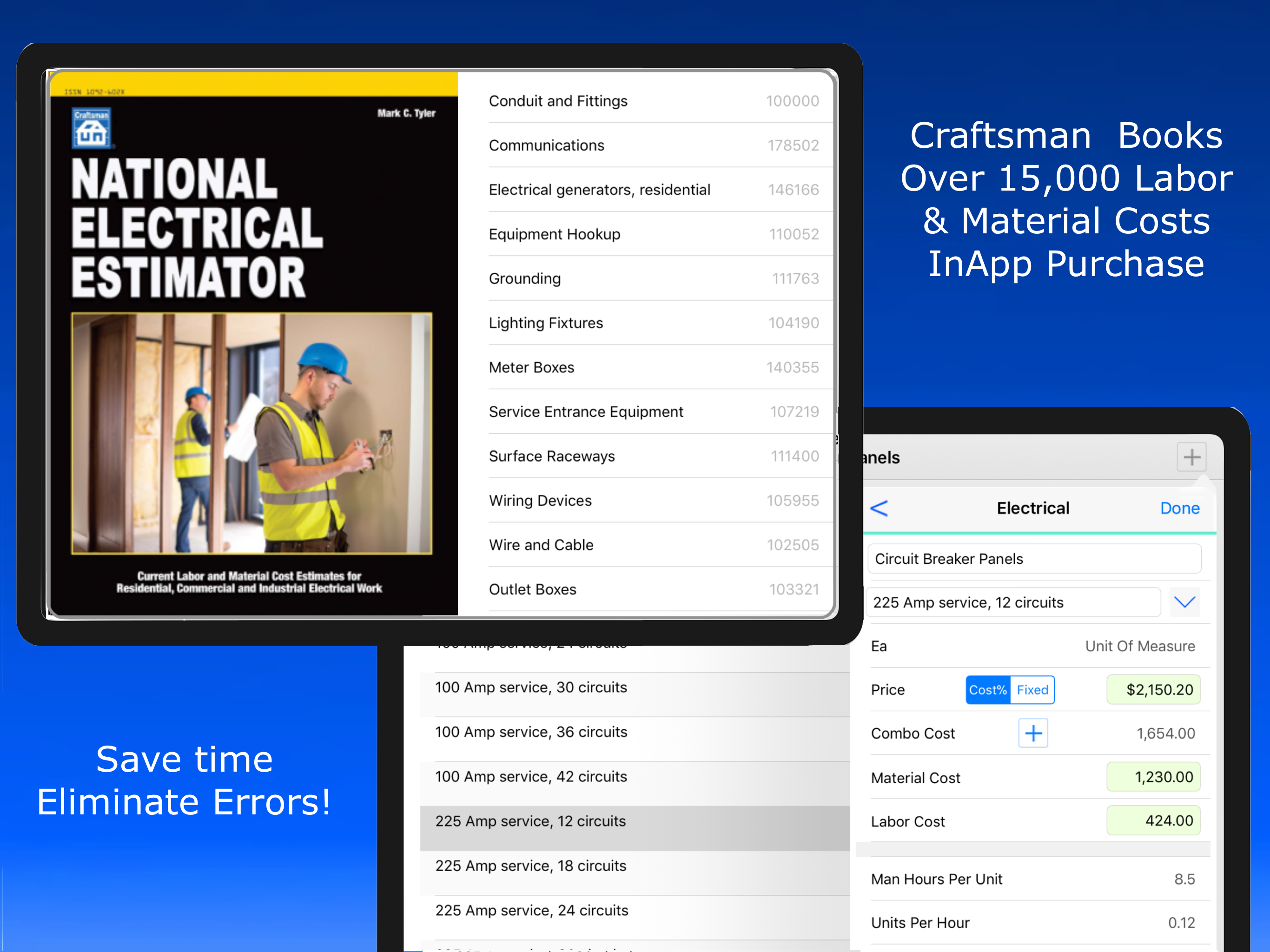 Electrician Invoice & Estimate
