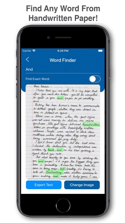 Search Keyword Using Camera