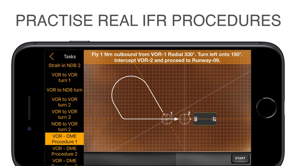 #6. IFR Flight Trainer Simulator (iOS) 由: Flygo-Aviation Ltd