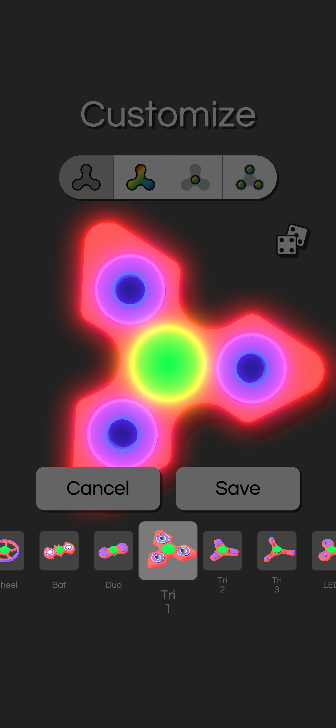 Fidget Spinner Designer