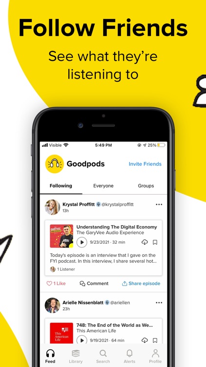 Goodpods - Podcast App screenshot-3