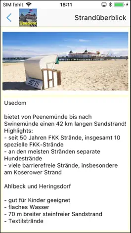 Game screenshot Usedom App für den Urlaub hack