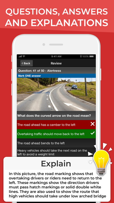Screenshot #3 pour Car Drivers Theory Test UK