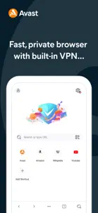 Avast Secure Browser screenshot #1 for iPhone