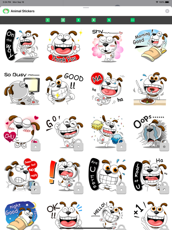 Screenshot #5 pour Animal Stickers ⋆