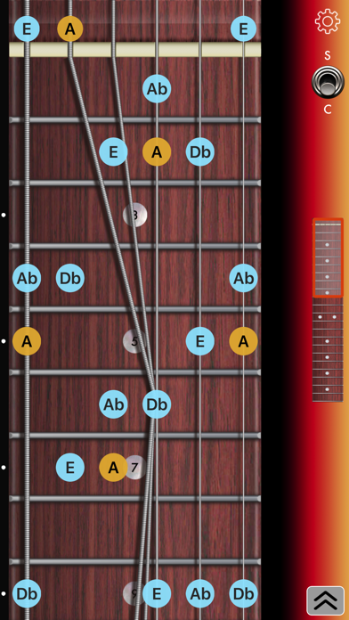 Screenshot #2 pour Guitar Chords / Scales Master