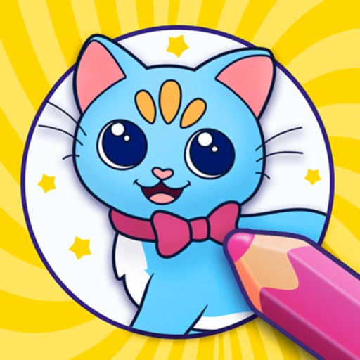 Coloring book for kids 2-6 iOS App