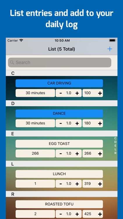Daily Calorie Calorie Counter screenshot-4