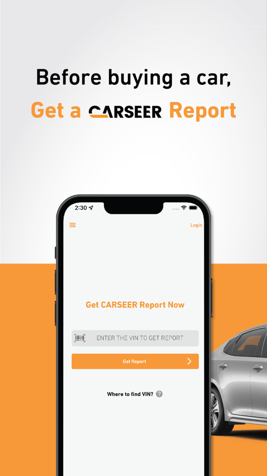 #1. Carseer - تقرير كارسير (iOS) 由: O1Inventions