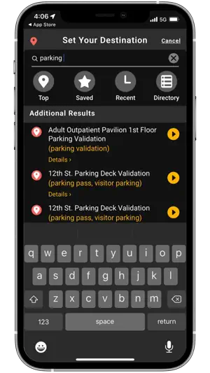 VCU Health Way Finder screenshot 3