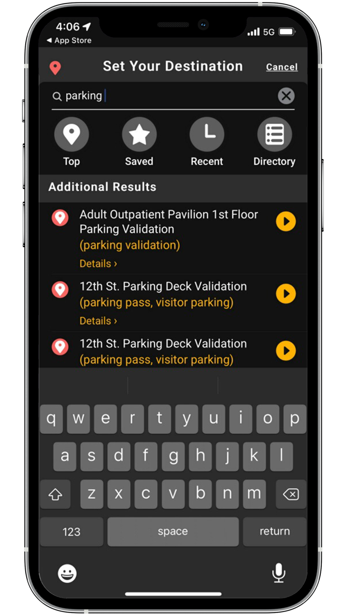 VCU Health Way Finder