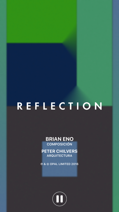 Brian Eno : Reflection Captura de pantalla de la aplicación