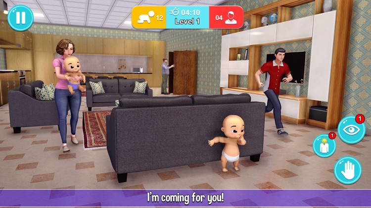Hide and Seek: Stumble Baby 3D screenshot-6