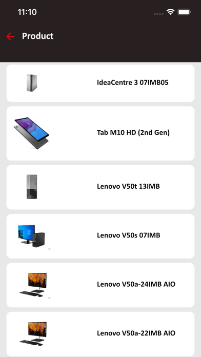 Lenovo Merchandiser Screenshot